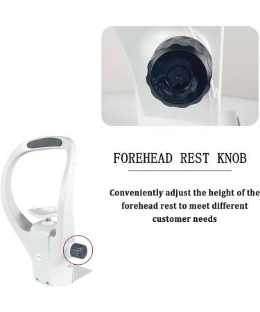 Optometry Equipment Accessories Forehead Chin Rest Automatic Refraction Accessories with Adjustment Knob Computer Vision Training Bracket for Optical Shops Optometry Shops Eye Hospitals - Buy Online on GoSupps.com