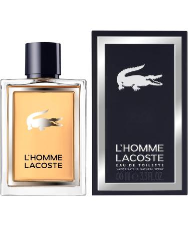 Lacoste L'homme Eau de Toilette Spray 3.3 Ounce (Pack of 1) - Buy Online on GoSupps.com