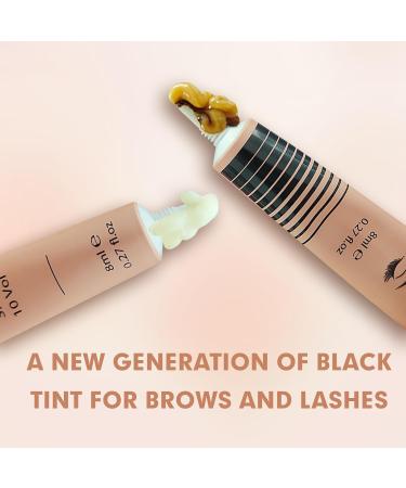 Instant Eyelash Color Kit - Black Voluminous Keratin Formula | Safe & Easy Application with Eyepatches - Perfect for Stunning Natural Black Effects - Buy Online on GoSupps.com