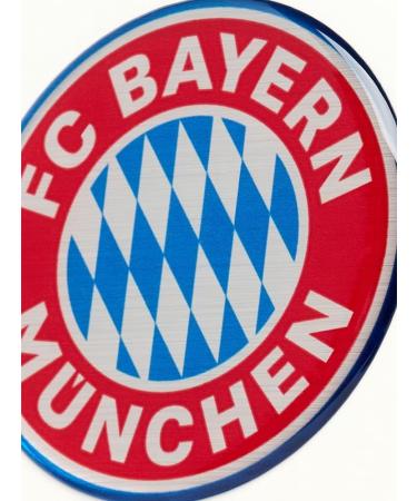 FC Bayern Munich Auto Sticker Set - 3D Logo Red/Black & Free FCB Autograph Card - Shop Now! - Buy Online on GoSupps.com