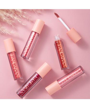 YOUNG VISION 6 Colors Shimmer & Glitter Lip Gloss Set - Perfect Gift for Women/Girls - Buy Online on GoSupps.com