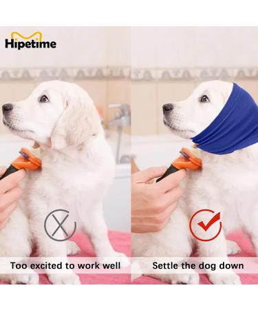 Dog Scarf & Earmuffs - Cozy Neck & Ear Warmer for Comfort | Calming Dog Hoodies in Blue - International Shipping - Buy Online on GoSupps.com