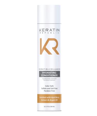 Keratin Republic Keratin + Collagen Hydrating Conditioner 10.1 OZ