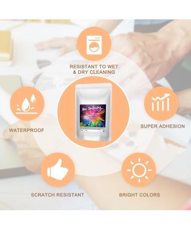 DTF Hot Melt Adhesive Powder 500g - White Fine Medium for T-Shirt Printing | DTG PreTreat Transfer Powder - DTF & DTG Printer Compatible - Buy Online on GoSupps.com