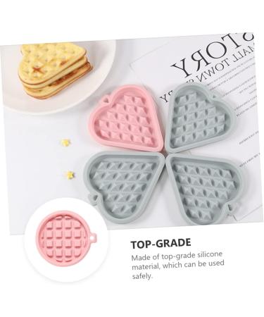 Milisten 3pcs Mold Cookie Silicone Muffin Pan Fondant Waffle Baking Pan Chocolate Chip Waffles Cajas para Con Chocolate Jelly Waffle Maker Mould Bakeware Silica Gel Round 12X11X1.6CM Random Color - Buy Online on GoSupps.com