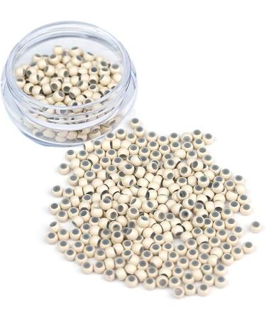 1000Pcs Nano Rings Silicone Lined 3mm Hair Extension Beads - #13 Light Blond - Buy Online on GoSupps.com