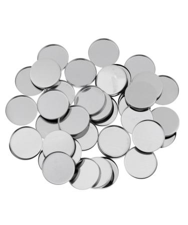 Buy 50x Round Empty Makeup Pans 36mm for Magnetic Eyeshadow - Ideal for Custom Makeup Refills & Organizing - Buy Online on GoSupps.com