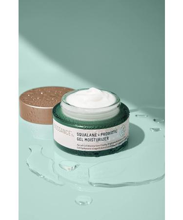 Biossance Squalane + Probiotic Gel Moisturizer - Gentle Formula for Calming Redness, Rosacea, and Pores - 1.6 oz - Buy Online on GoSupps.com