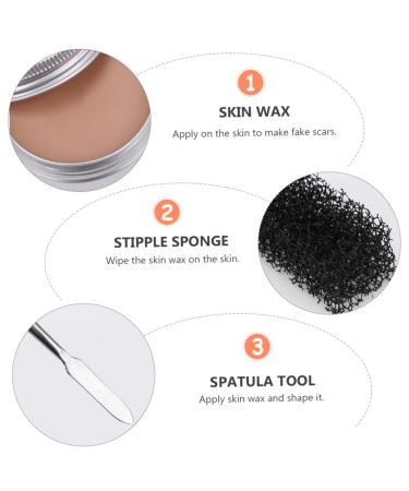 FRCOLOR Halloween Skin Wax Kit - 2 Sets Professional Scar Wax Makeup for Realistic Body Effects & Face Paint - Buy Online on GoSupps.com