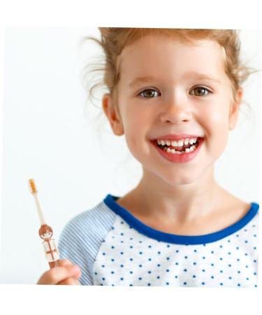 Hapinary 4-Piece Cartoon Children's Toothbrush Set | Ergonomic Manual Travel Toothbrushes | Ideal for Kids | Durable PP Material - Buy Online on GoSupps.com