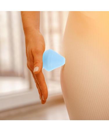 Beavorty Mountable Massage Ball - Trigger Point Suction Cup Massager for Deep Tissue Relief | Ideal for Back Neck & Foot Pain | Blue - Buy Online on GoSupps.com