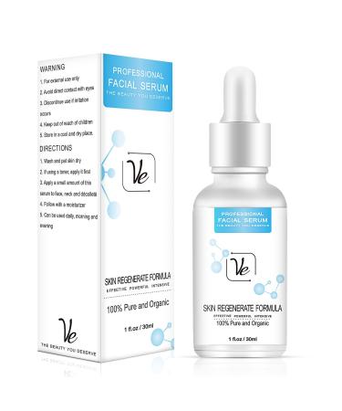 Vitamin E Serum for Face(Tocopherol) - Brightening and Moisturizing with 20% Vitamin E Vitamin C - Reduces Dryness Aging Dark Spots Fine Lines and Wrinkles - For Face Neck and Chest - 1 fl oz 1 Fl Oz (Pack of 1)