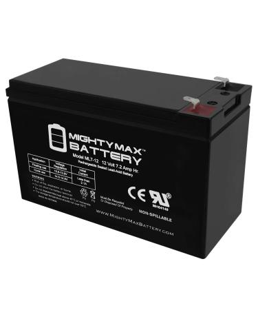 Mighty Max Battery 12V 7.2AH SLA Battery Replaces APC Back-UPS ES 650