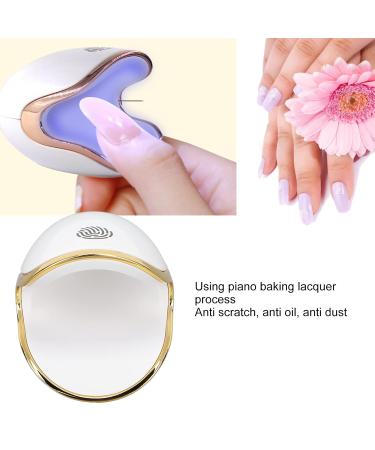 Mini Nail Lamp - Portable Egg Shape Nail Dryer for Home & Salon | Multifuntional Phototherapy Manicure Tool - Buy Online on GoSupps.com
