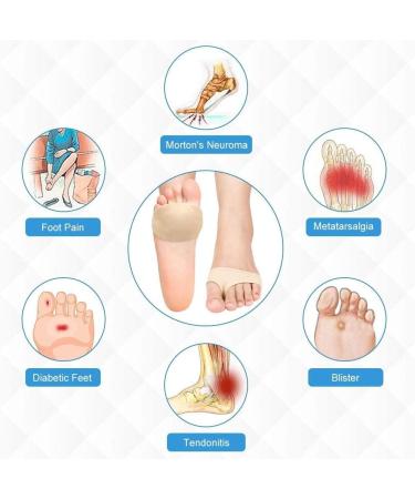 Anggrek Bale Cushion - Foot Protective Gel Pads for Metatarsal Support | 1 Pair Football Forefoot Cushions - Buy Online on GoSupps.com
