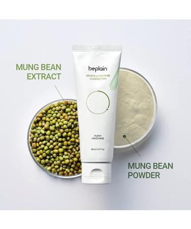 Be Plain Greenful pH-Balanced Cleansing Foam 2.7 fl oz (80ml) - Gentle Natural Cleanser for Acne Prone, Oily, and Dry Skin - Buy Online on GoSupps.com