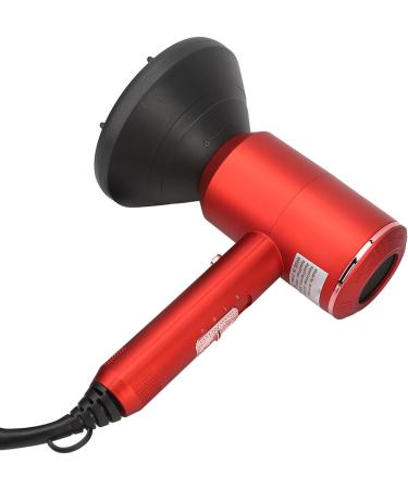 Ionic Hair Dryer 1800W Fast Drying Low Noise Blow Dryer 3 Heat Mode Constant Temperature Negative Ionic Technology Portable Hair Blow Dryer (US Plug 110V) - Buy Online on GoSupps.com