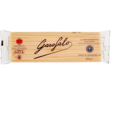 Italian Gourmet E.R. Garofalo Pack of 10 Spaghetti alla Chitarra No. 40-3 Pack of 500g of IGP Pasta + 400g Italian Gourmet Polpa