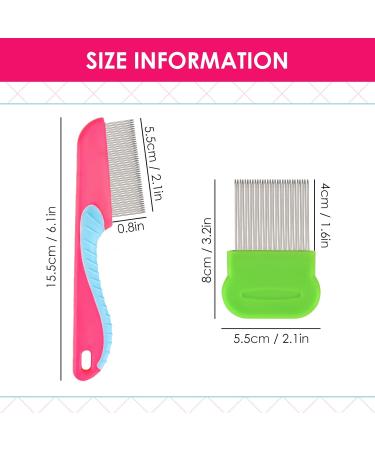 Optimal Lieskamm Nissen Comb Extra Fine Metal Lice & Flea Comb for Kids Adults & Pets | Safe Removal for All Ages - Buy Online on GoSupps.com