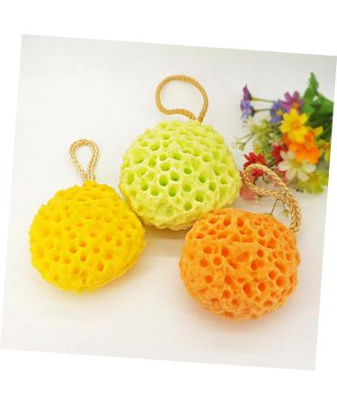 FRCOLOR Relax 9 Pcs Honeycomb Bath Sponge - Luxurious Shower Ball for Bubbles | 1 Count Pack - Buy Online on GoSupps.com