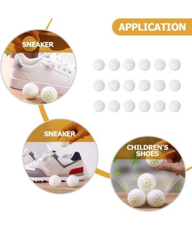 ABOOFAN 18pcs Sneaker Deodorizer Balls - Foot Odor Eliminators for Shoes, Gym Bags, Lockers - Air Purifying Bags for Car & Wardrobe - Buy Online on GoSupps.com