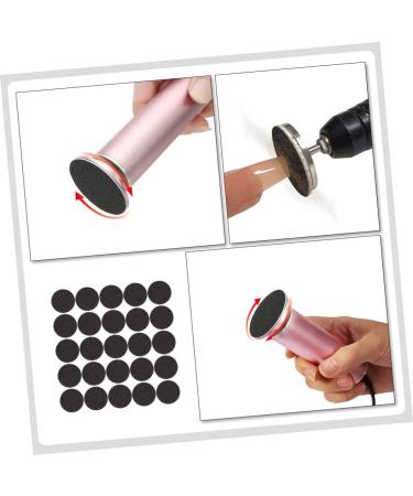 Gogogmee 1 Nail Polishing Sheets Foot Nail Trimming Tool Pedicure Accessories Exfoliating Grinding Pads Manicure Grinder Accessory Electric Grinder Accessories Manicure Grinding Slices 2x2cm Black - Buy Online on GoSupps.com