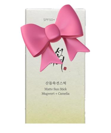 Buy Matte Sun Stick Mugwort & Camelia Korean Sunscreen SPF 50+ PA+++ - Non-Greasy Face & Body Moisturizer | 18g - Buy Online on GoSupps.com