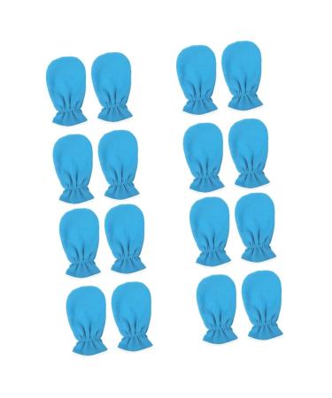Healeved 8 Pairs Maintenance Care Gloves Cracked Hand Gloves Paraffin Bath Mitt Hand Treatment Kit Moisturizing Mitts Paraffin Wax Cover Wax Hand Work Manicure Tools Polyester Take a Bath
