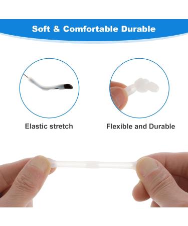 Tiesome Silicone Glasses Hangers | Slide-Resistant Ear Pads for Sunglasses & Reading Glasses | Comfortable & Durable | International Shipping - Buy Online on GoSupps.com