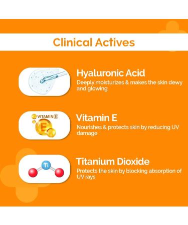 1% Hyaluronic Sunscreen Gel SPF 50 PA++++ | Ultra Light Broad Spectrum UV & Blue Light Protection - 50g - Buy Online on GoSupps.com