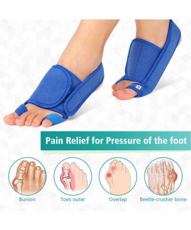 Hallux Valgus Rail - 3D Printed Bunion Splint with Arch Support | Nighttime Toe Straightener & Hammer Pain Relief - Buy Online on GoSupps.com