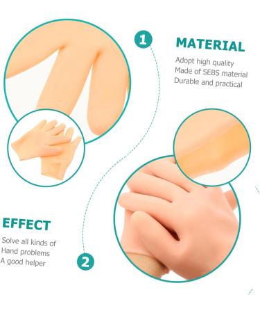 FRCOLOR 3 Pairs Moisturising Gloves Cosmetic Bag Gloves for Removing Dead Skin Exfoliating Glove Black Gloves Women's Gloves Anti-Tear - Buy Online on GoSupps.com