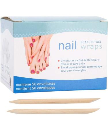  RiToEasysports RiToEasysports Gel Nail Pads 50 Pieces of Aluminum Foil Wraps for Safe and Fast Nail Polish Removal - Buy Online on GoSupps.com