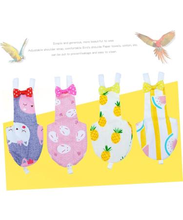 PopetPop Bird Diapers & Costumes - Pigeon Parrot & Nymphensittich Cloth Diapers for Pets - International Shipping Available - Buy Online on GoSupps.com