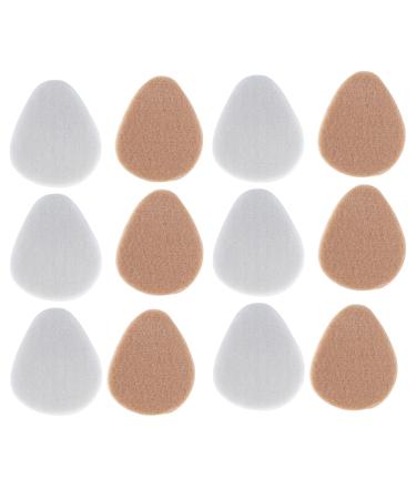 FOMIYES 18 Pairs Thickened Half Size Pad Forefoot Pads High-Heel Half Sole Pad High Heel Cushion Metatarsal Foot Pad High Heel Pad Forefoot Cushion High Heel Insoles Shoe Insoles