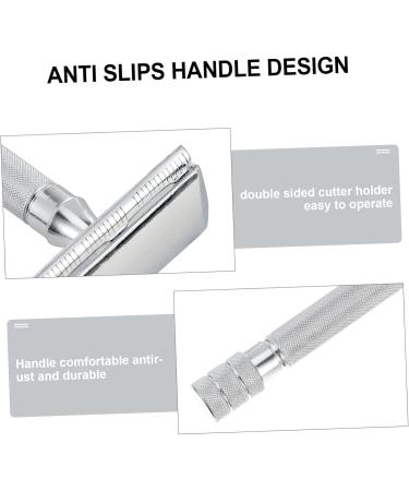 Beavorty Double Edge Safety Razor Rustproof Steel Beard Shaver for Men | 2-Pack | Premium Quality Shaving at Home - Buy Online on GoSupps.com