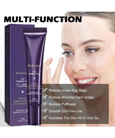 60-Second Age Defying Tinted Firming Gel | Instant Eye Tightener & Anti-Aging Cream - Reduce Wrinkles & Skin Problems (5 PCs) - Buy Online on GoSupps.com