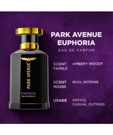Euphoria Eau De Parfum Men 100ml | Long Lasting Perfume for Men | Diwali Gift | Premium Luxury Fragrance Scent | Aromatic Blend of Amber & Musk | Suitable for Every Occasion - Buy Online on GoSupps.com