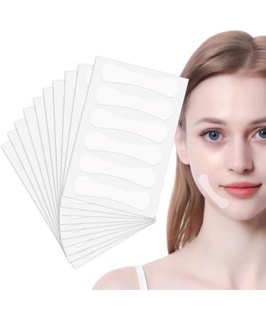 Bande invisible de lifting du visage - Ruban de lifting instantan Ruban de maquillage invisible Bande de maquillage confortable et douce bande de levage Invisible r duit le double menton Bexdug 60 autocollants en forme de sablier (version angla - Buy Online on GoSupps.com