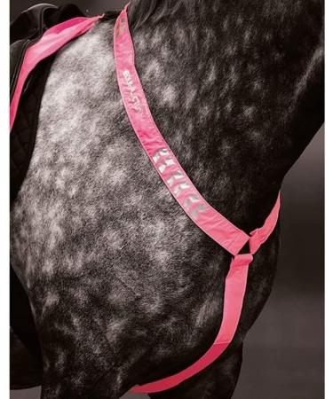 Shires Equi-Flector Breastplate - Yellow Pony/Cob - Buy Online on GoSupps.com