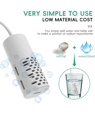 Sodium Hypochlorite Solution Generator - Hypochlorous Acid Spray & Eco-Friendly Cleaning Supplies for Safe Effective Cleaning - Buy Online on GoSupps.com