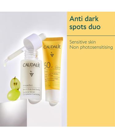  Caudalie Caudalie - Vinoperfect Serum 30ml + High Protection Cream 25ml Homage - Buy Online on GoSupps.com