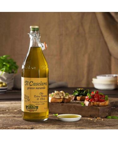 Farchioni Il Casolare Extra Virgin Olive Oil (1L) - Buy Pack of 2 | Premium Italian Olive Oil for International Shipping - Buy Online on GoSupps.com