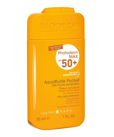Buy Photoderm Max SPF 50+ Aquafluide Pocket 30ml - Best Sunscreen for All Skin Types | Fast International Shipping - Buy Online on GoSupps.com