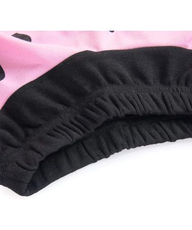 Girls Toddler Heart Print Hoodie Top + Leggings Set 5-6 Yrs - Pink - Buy Online on GoSupps.com