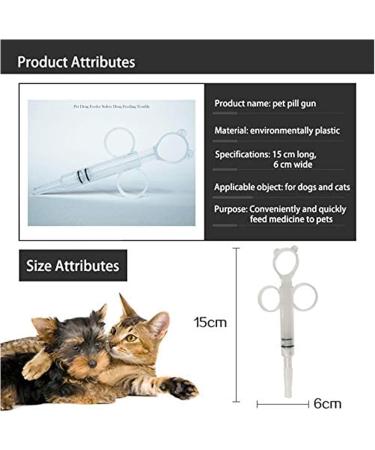 3-Piece Pet Pill Plunger Set for Cats & Dogs - Easy Pet Medicine Dispenser - Buy Online on GoSupps.com