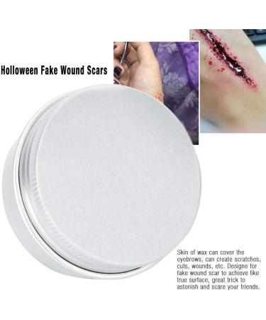  Pongnas Modeling Wax Modeling Wax for Wounds Professional Wax for Halloween Fake Wound Scars Halloween Makeup Wax (30 grams for light skin) - Buy Online on GoSupps.com