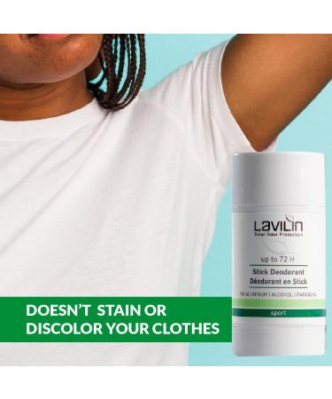 Lavilin Aluminum Free Natural Deodorant for Women and Men - Up to 72 Hours Odor Control - Buy Online on GoSupps.com