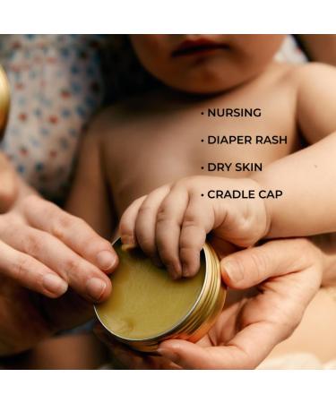 CLARY COLLECTION Multipurpose Olive Balm for Men Women & Children Certified Non-Toxic Natural & Organic Plant-Based Formula Hydrates and Softens Dry + Inflamed Skin. All Ages & Skin Types 2oz Olive 2oz 1 Ounce (Pack o  - Buy Online on GoSupps.com