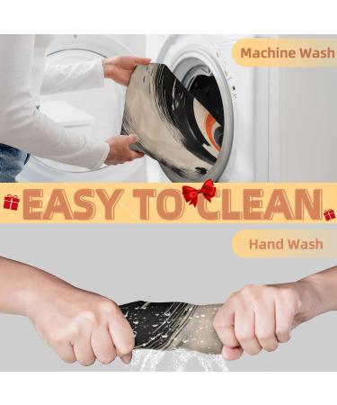 Buy Abstract Ink Beard Bib Apron - Perfect Beard Hair Catcher for Men | Ideal Gifts for Dad Husband - Shaving Accessories with 2 Suction Cups - Buy Online on GoSupps.com